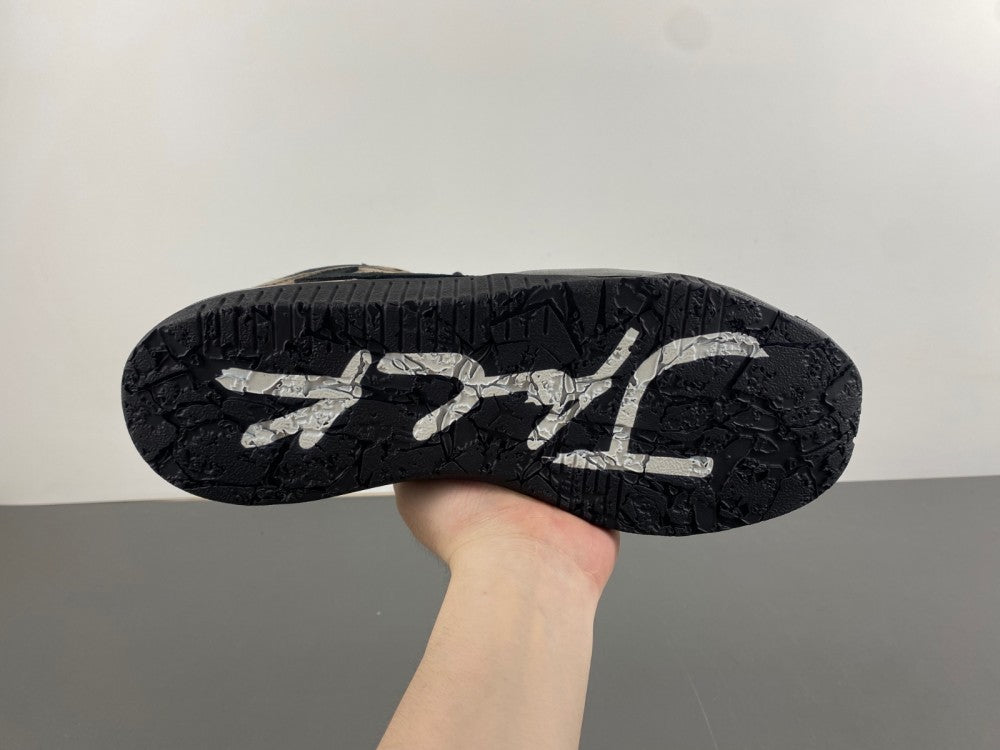 Low Top Sneakers, Black Brown Colorway, Reverse Hook Design, Lace Up Design, Casual Gift for Sneaker Fans