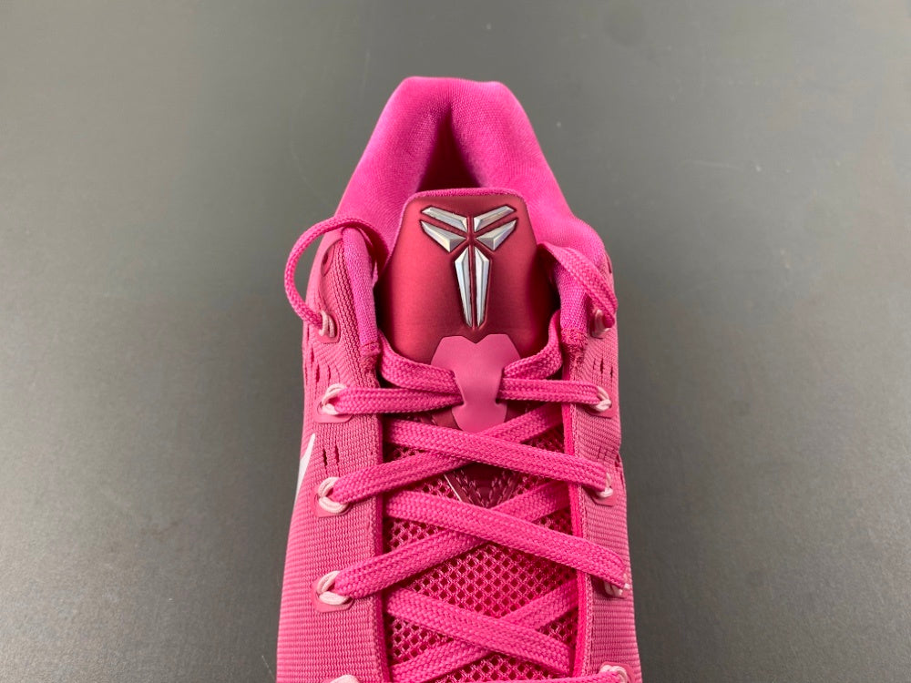 Low Top Sneakers, White Pink Colorway, Lace Up Design, Casual Gift for Sneaker Fans