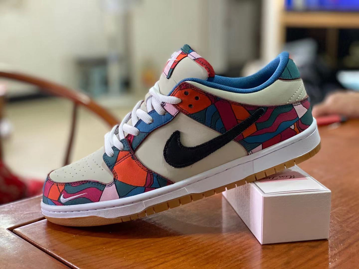 Low Top Sneakers, Multicolor Colorway, Lace Up Design, Casual Gift for Sneaker Fans