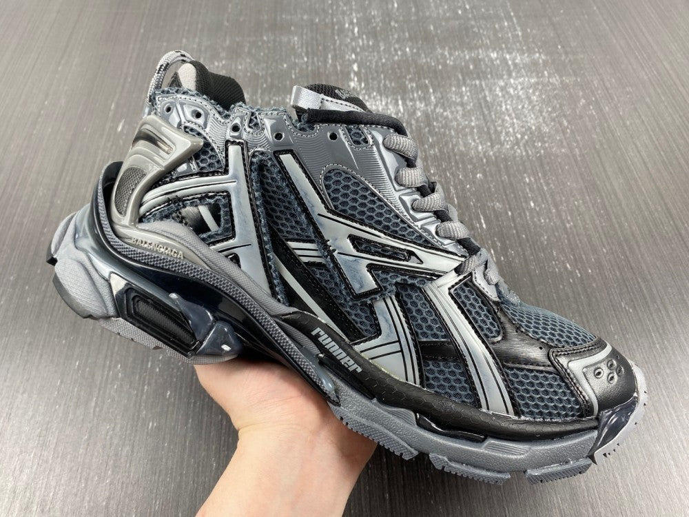 Sneakers, Carbon Gray Colorway, Lace Up Design, Casual Gift for Sneaker Fans