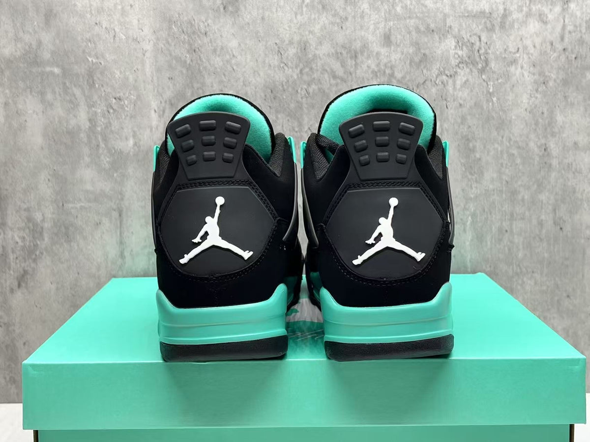 Mid Top Sneakers, Black Green Colorway, Lace Up Design, Casual Gift for Sneaker Fans