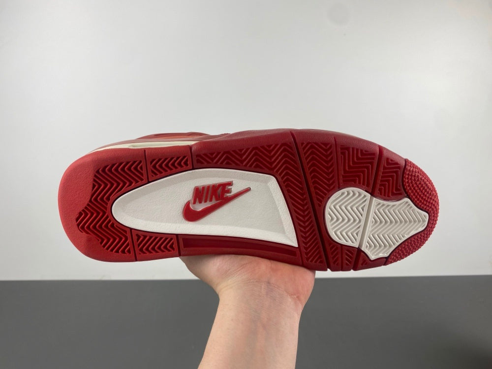 Low Top Sneakers, Red Colorway, Reflective Detail, Lace Up Design, Casual Gift for Sneaker Fans