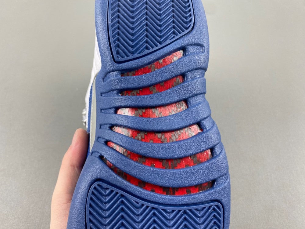 Low Top Sneakers, Blue Colorway, Lace Up Design, Casual Gift for Sneaker Fans