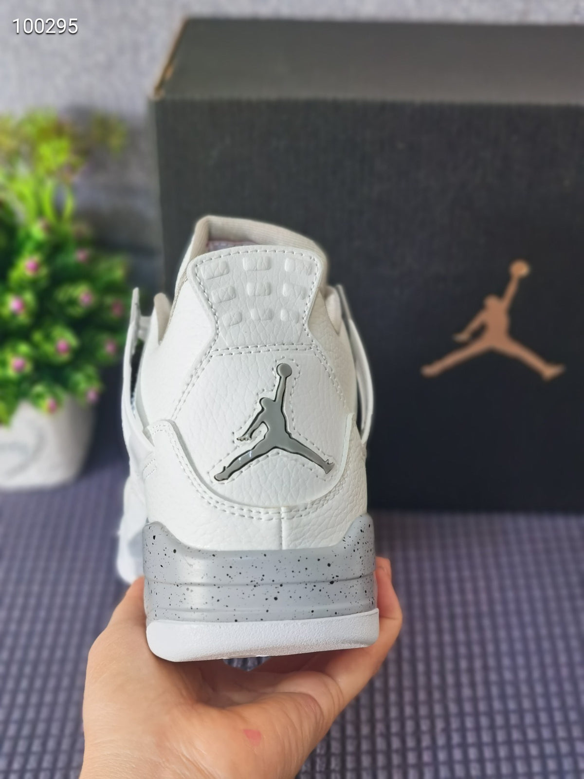 Retro Basketball Shoes, White Colorway, Lace Up Design, Casual Gift for Shoe Lovers