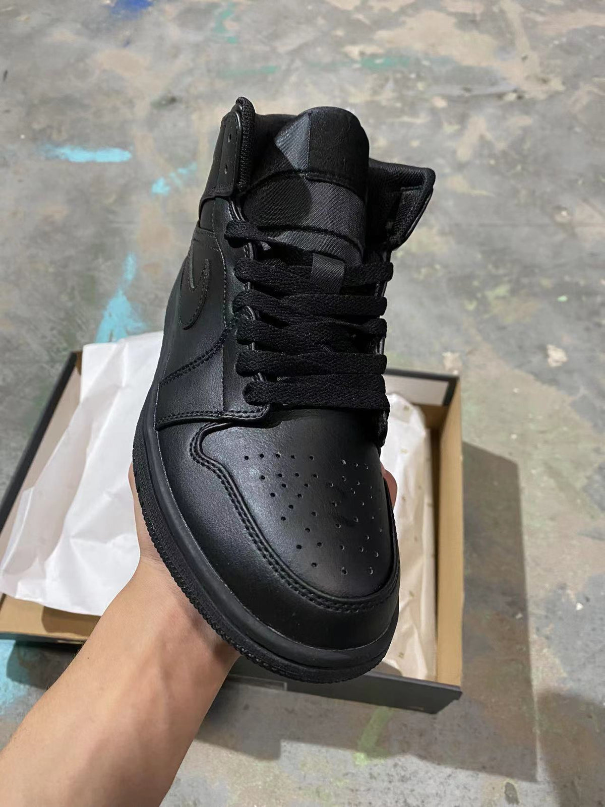 Retro Mid Top Sneakers, Black Colorway, Lace Up Design, Casual Gift for Sneaker Fans