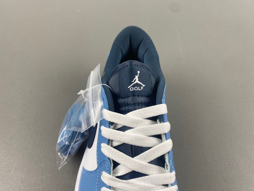 Low Top Sneakers, Blue White Black Colorway, Lace Up Design, Casual Gift for Sneaker Fans