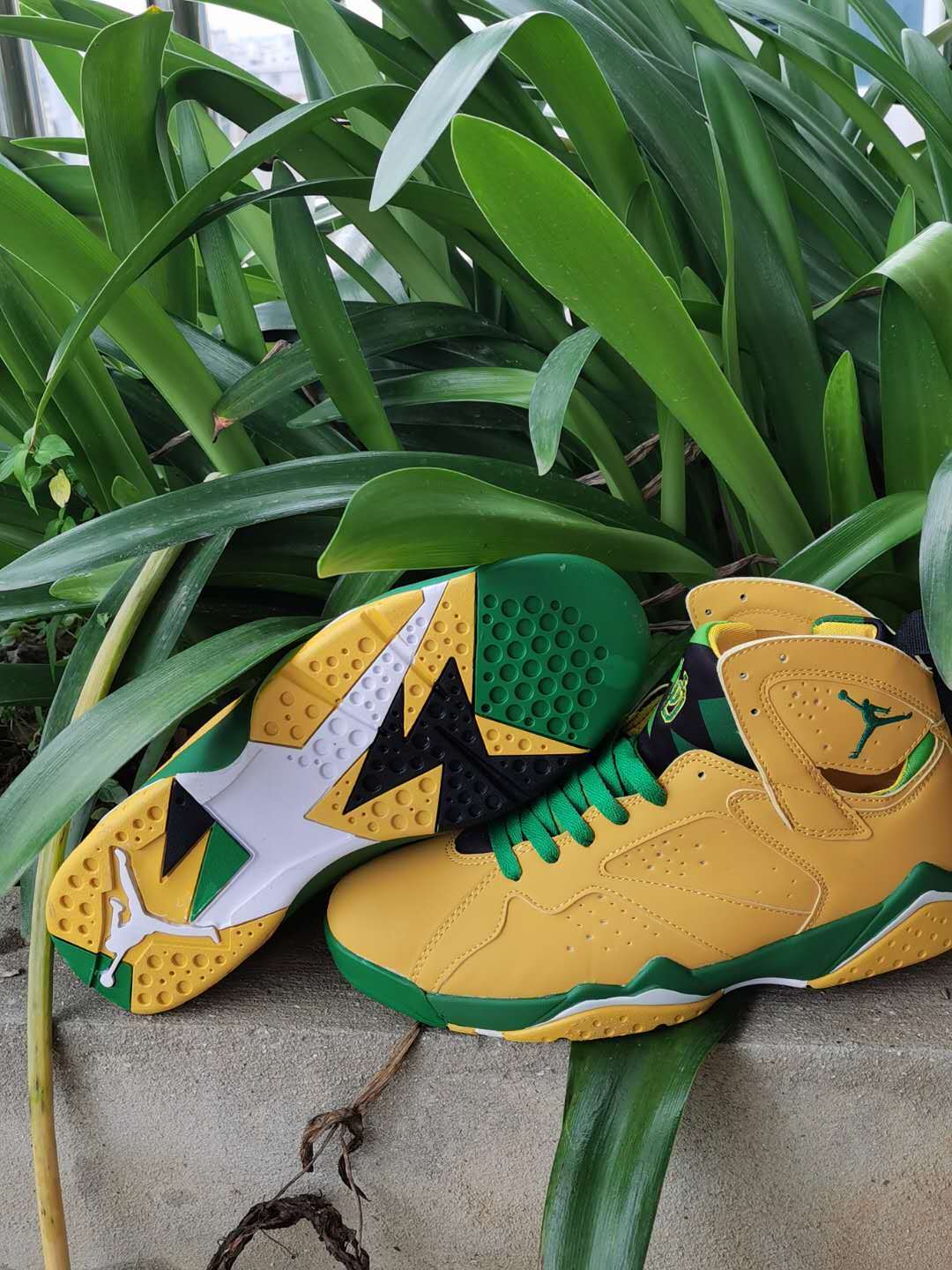 Sneakers, Yellow Green Colorway, Lace Up Design, Casual Gift for Sneaker Fans