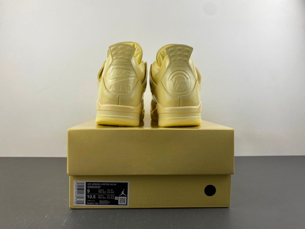 Retro Mid Top Sneakers, Yellow Colorway, Lace Up Design, Casual Gift for Sneaker Fans