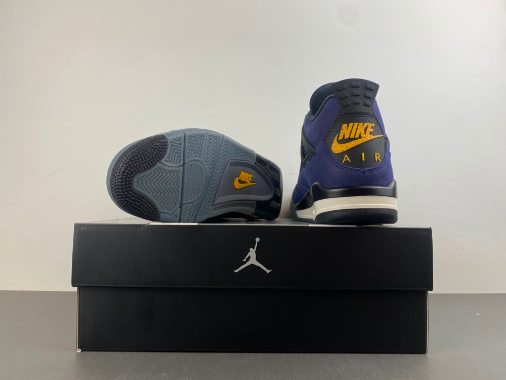 Retro Mid Top Sneakers, Purple Colorway, Lace Up Design, Casual Gift for Sneaker Fans