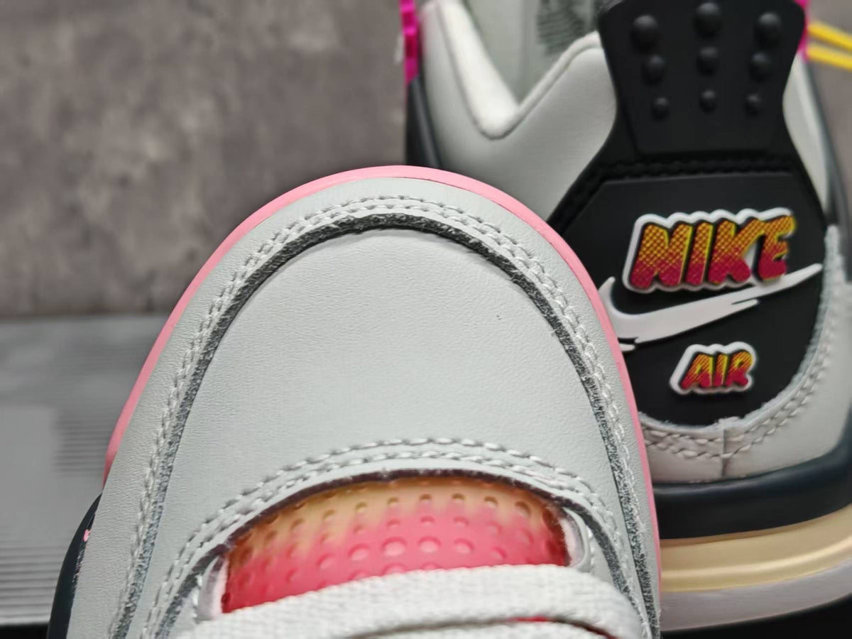 Mid Top Sneakers, Pink Colorway, Lace Up Design, Casual Gift for Sneaker Fans