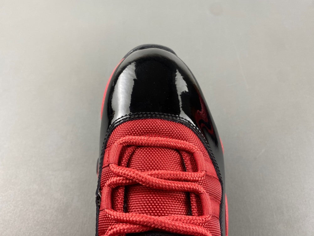 Low Top Sneakers, Black Red Colorway, Lace Up Design, Casual Gift for Sneaker Fans