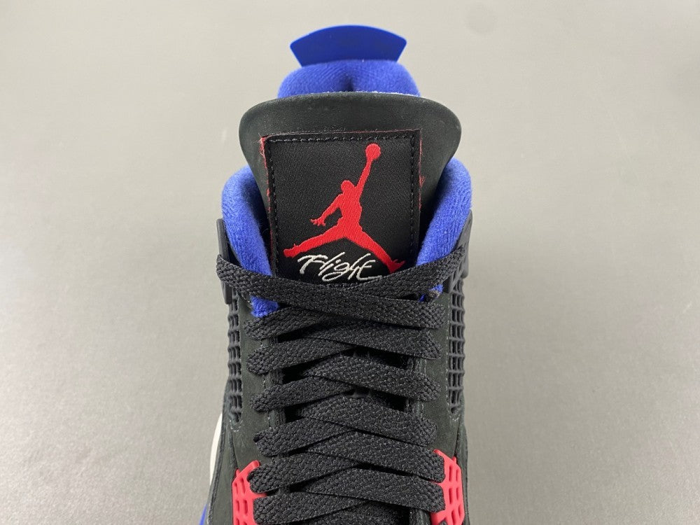 Low Top Sneakers, Blue Black Red Colorway, Lace Up Design, Casual Gift for Sneaker Fans