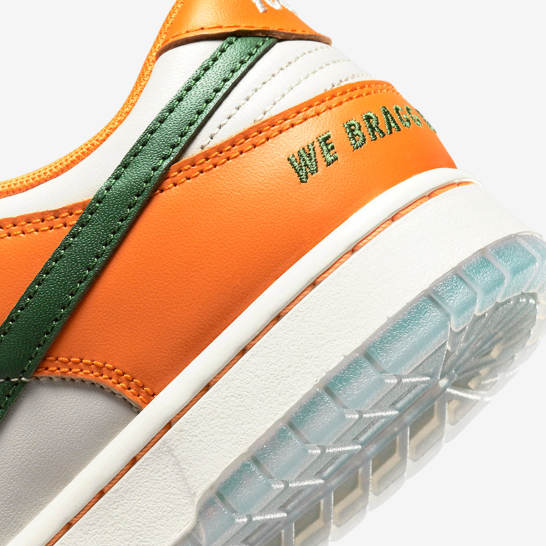 Low Top Sneakers, White Orange Colorway, Lace Up Design, Casual Gift for Sneaker Fans