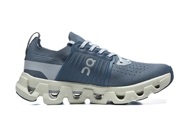 Low Top Sneakers, Blue Colorway, Lace Up Design, Casual Gift for Sneaker Fans