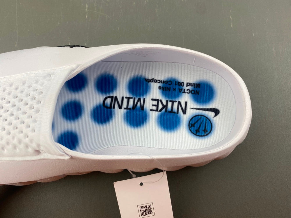 Slides, White Colorway, Slip On Design, Casual Gift for Shoe Lovers