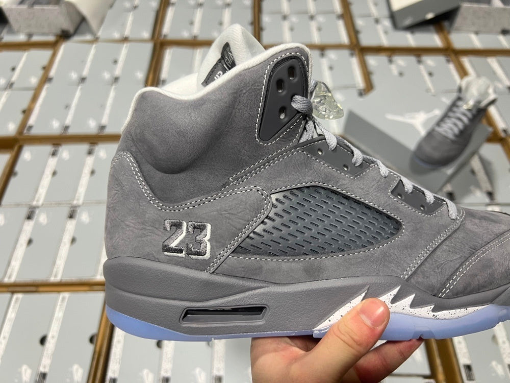 Sneakers, Gray Colorway, Casual Gift for Sneaker Fans