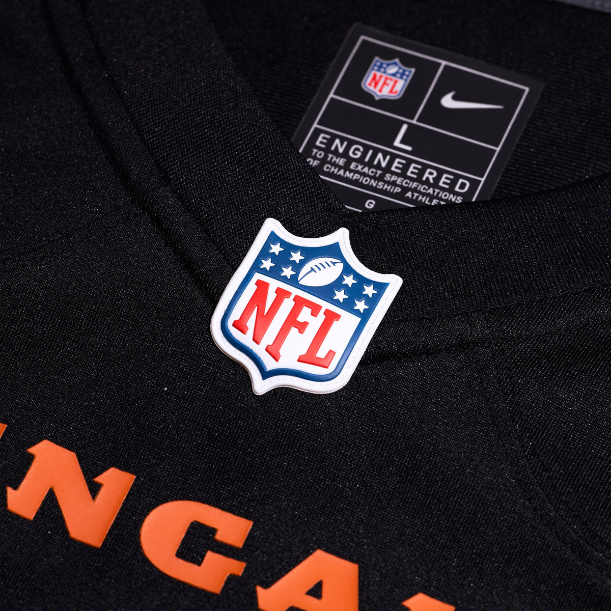 Cincinnati Bengals Shemar Stewart Black Team Game Jersey