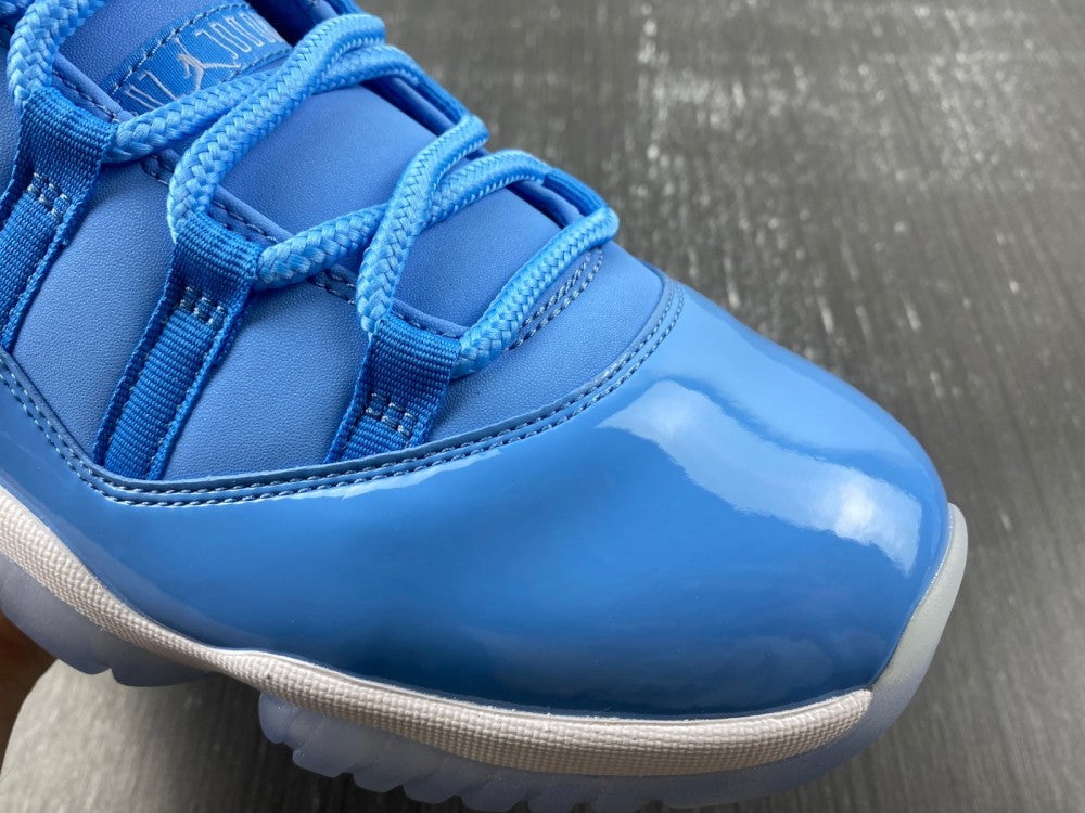 Low Top Sneakers, Blue White Colorway, Lace Up Design, Casual Gift for Sneaker Fans