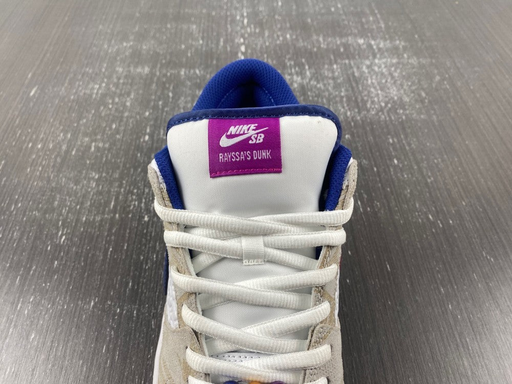 Low Top Shoes, White Purple Colorway, Mismatched Colorway, Lace Up Design, Casual Gift for Shoe Lovers