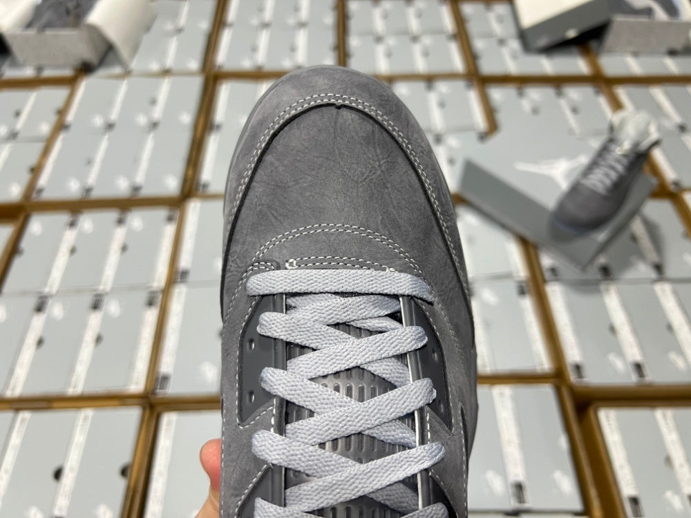 Sneakers, Gray Colorway, Casual Gift for Sneaker Fans