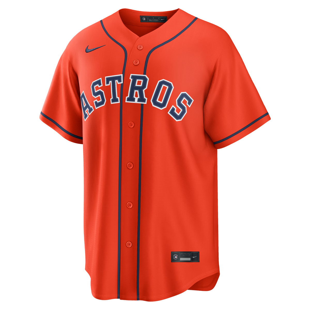 Houston Astros Jose Altuve Orange Alternate Replica Jersey