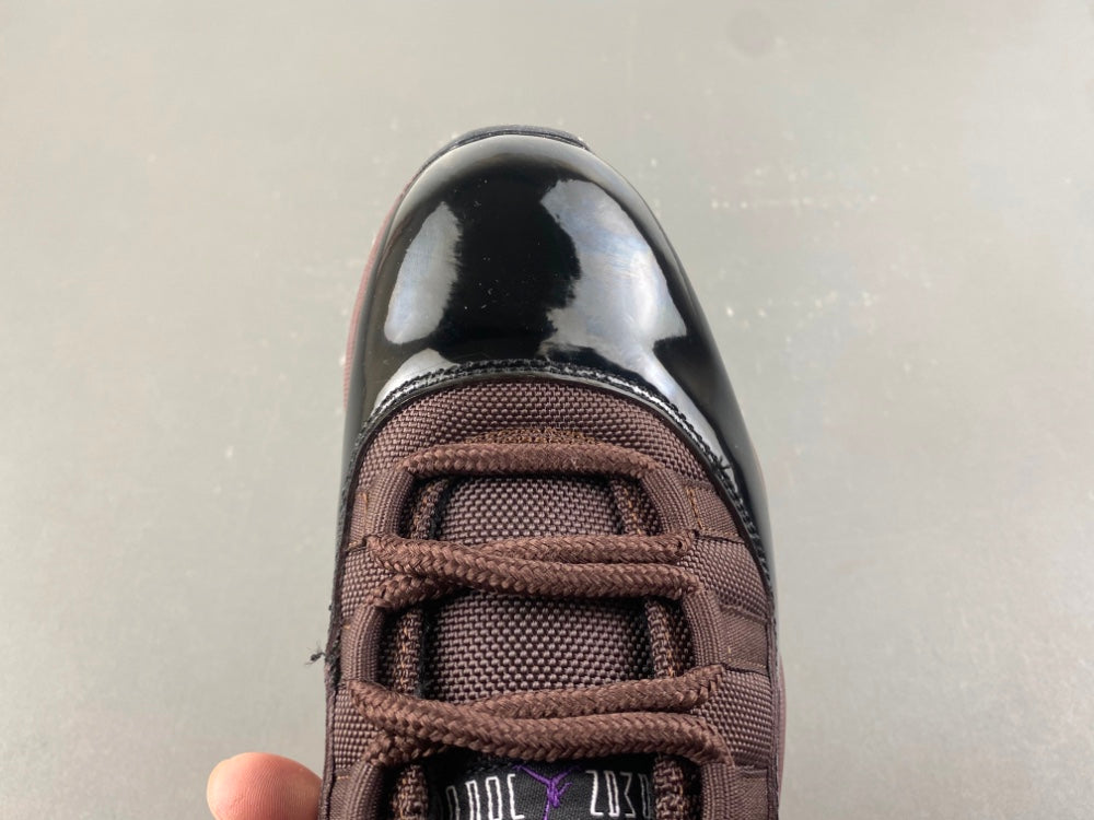 Low Top Sneakers, Black Purple Colorway, Patent Leather Footwear, Lace Up Design, Casual Gift for Sneaker Fans