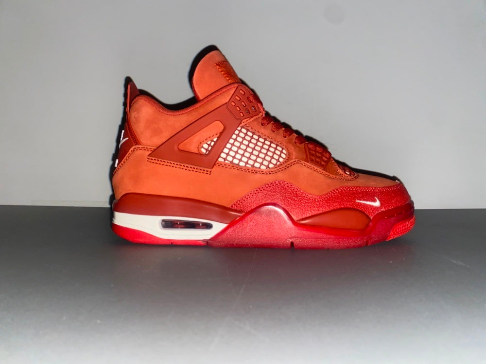 Low Top Sneakers, Red Colorway, Reflective Detail, Lace Up Design, Casual Gift for Sneaker Fans