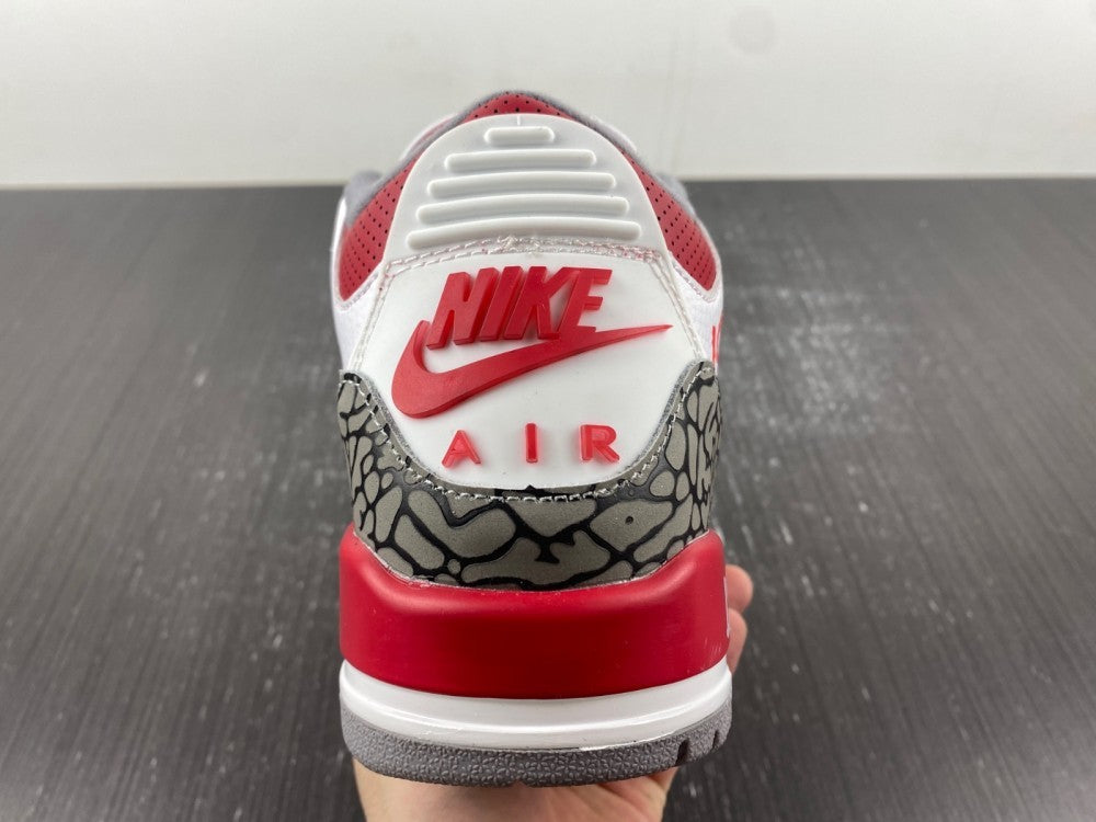 Sneakers, White Red Gray Colorway, Lace Up Design, Casual Gift for Sneaker Fans