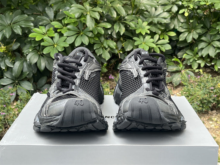 Low Top Sneakers, Black Colorway, Lace Up Design, Casual Gift for Sneaker Fans