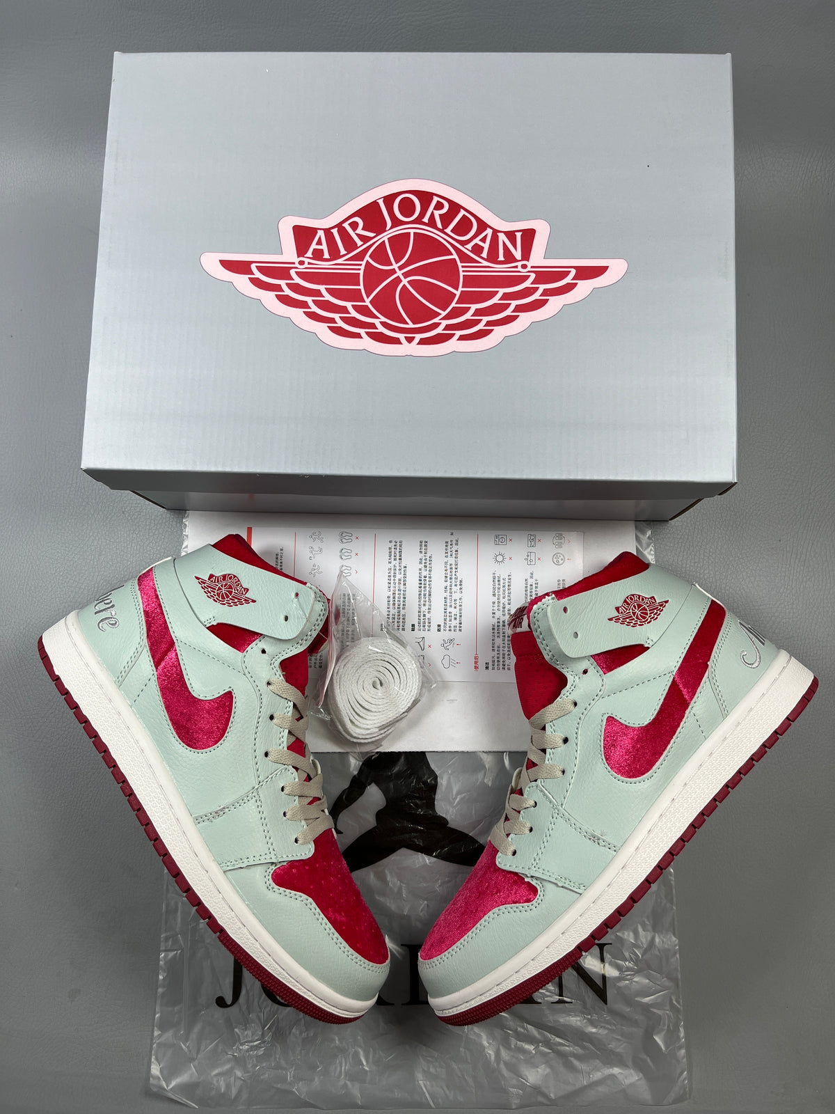 High Top Sneakers, Red Colorway, Lace Up Design, Casual Gift for Sneaker Fans