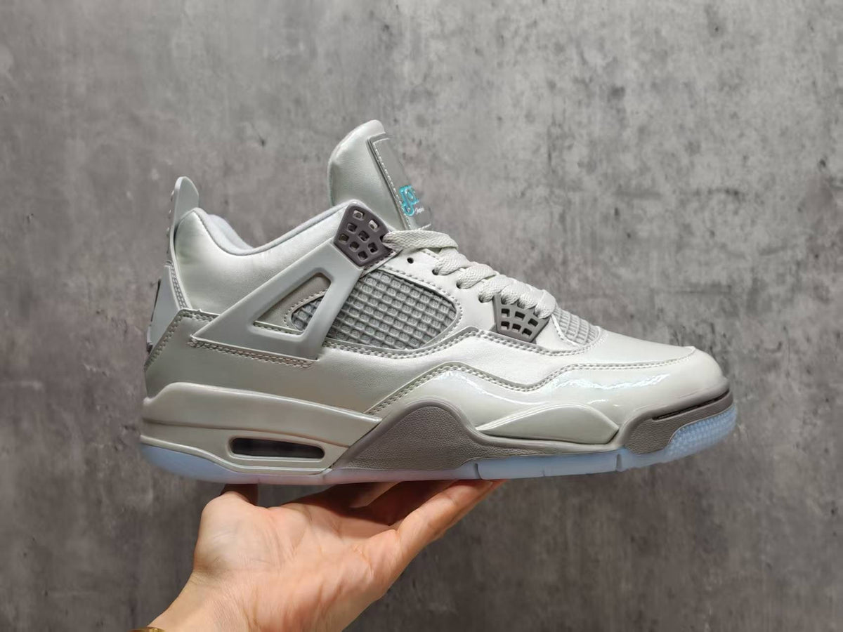 Mid Top Sneakers, Gray Colorway, Lace Up Design, Casual Gift for Sneaker Fans