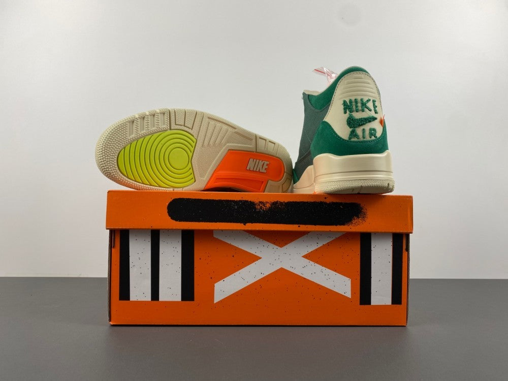 Low Top Sneakers, Green Beige Colorway, Lace Up Design, Casual Gift for Sneaker Fans