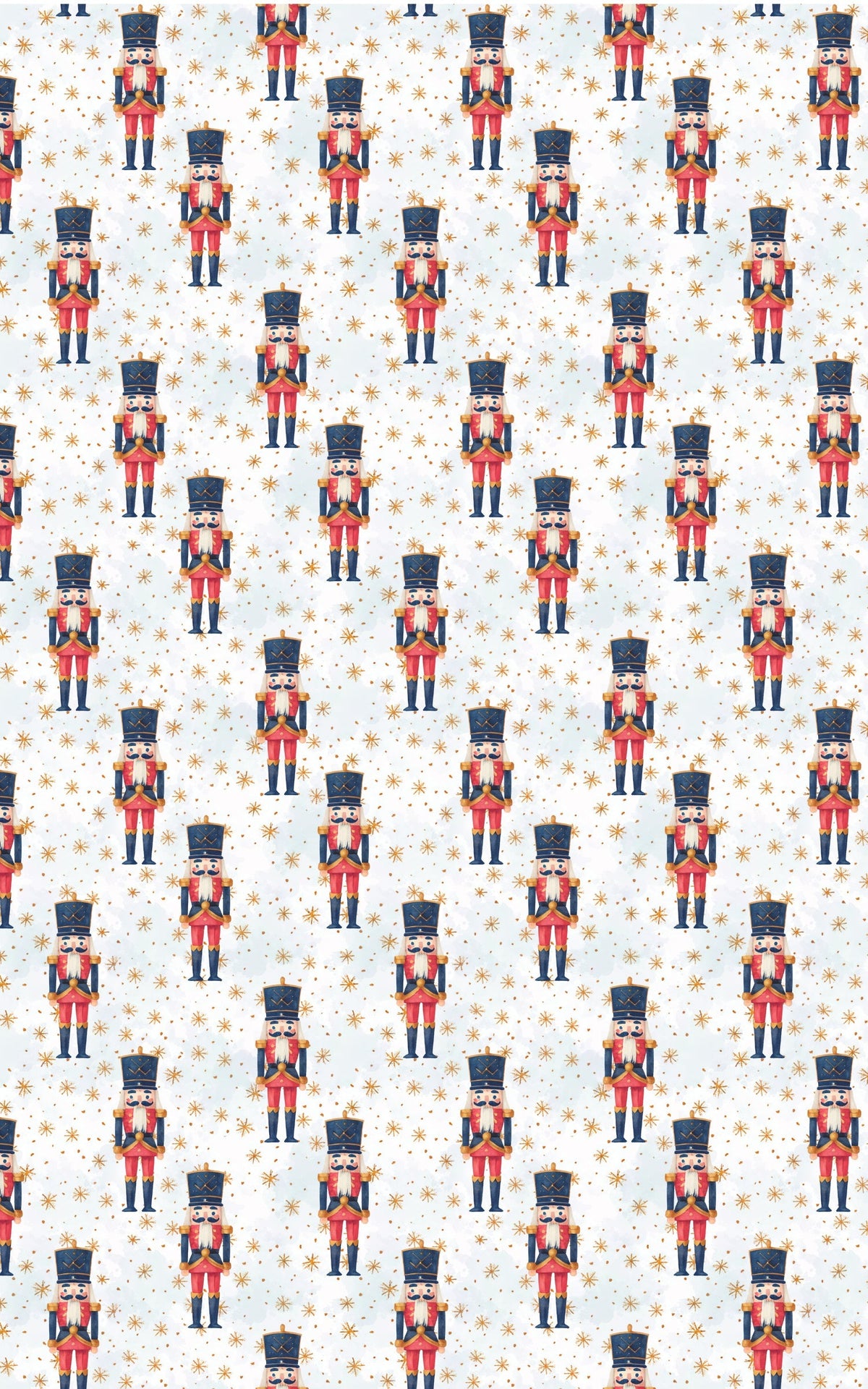 Traditional Holiday Toy Soldier Gift Wrap, Nutcracker Ballet Wrapping Paper, Midnight Blue Christmas Wrapping Paper, Xmas Gif