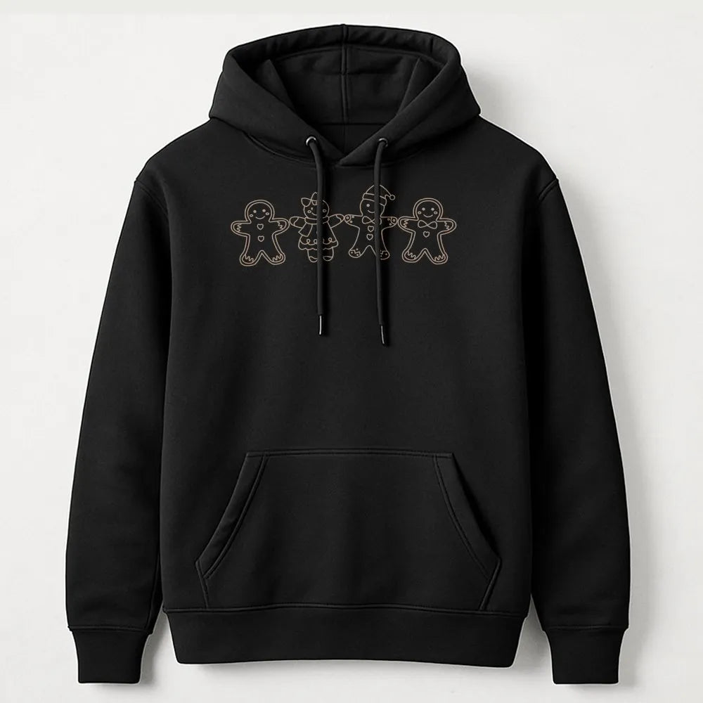 Adorable Christmas Baking Hoodie, Gingerbread Cookies Hoodie, Holiday Baker Cookie Hoodie, Festive Winter Sweatshirt, Xmas Pr