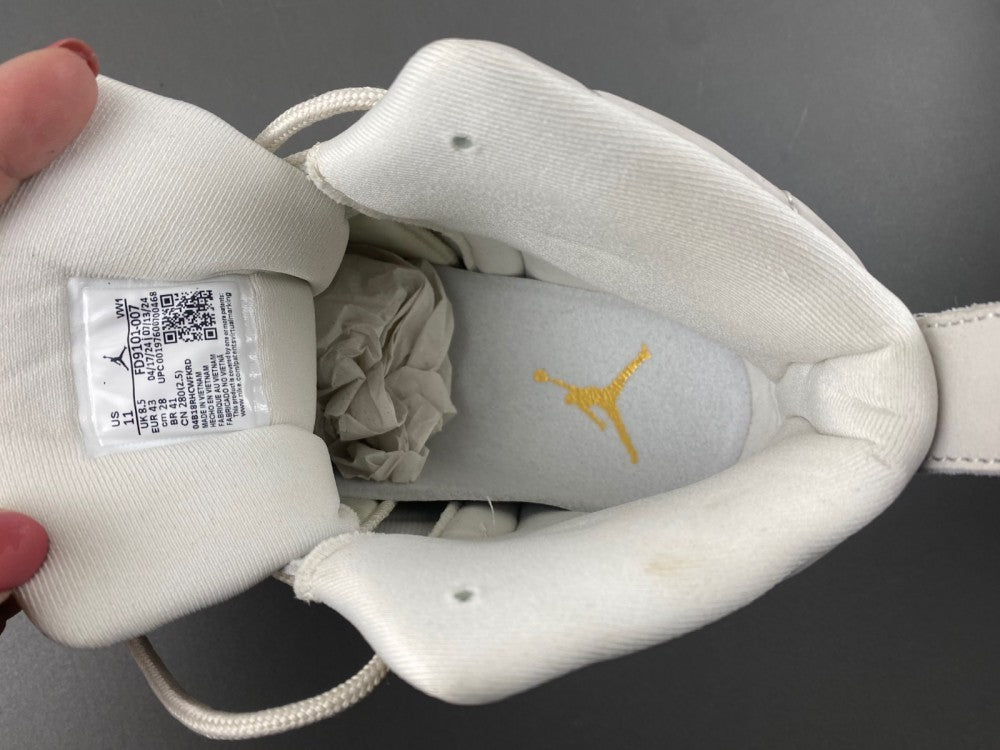 Low Top Sneakers, Off White Gold Colorway, Lace Up Design, Casual Gift for Sneaker Fans