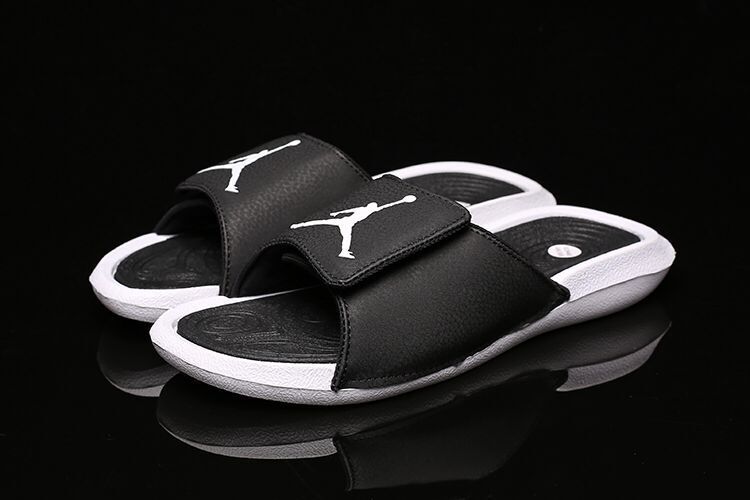 Slides, White Black Colorway, Slip On Design, Casual Gift for Shoe Lovers