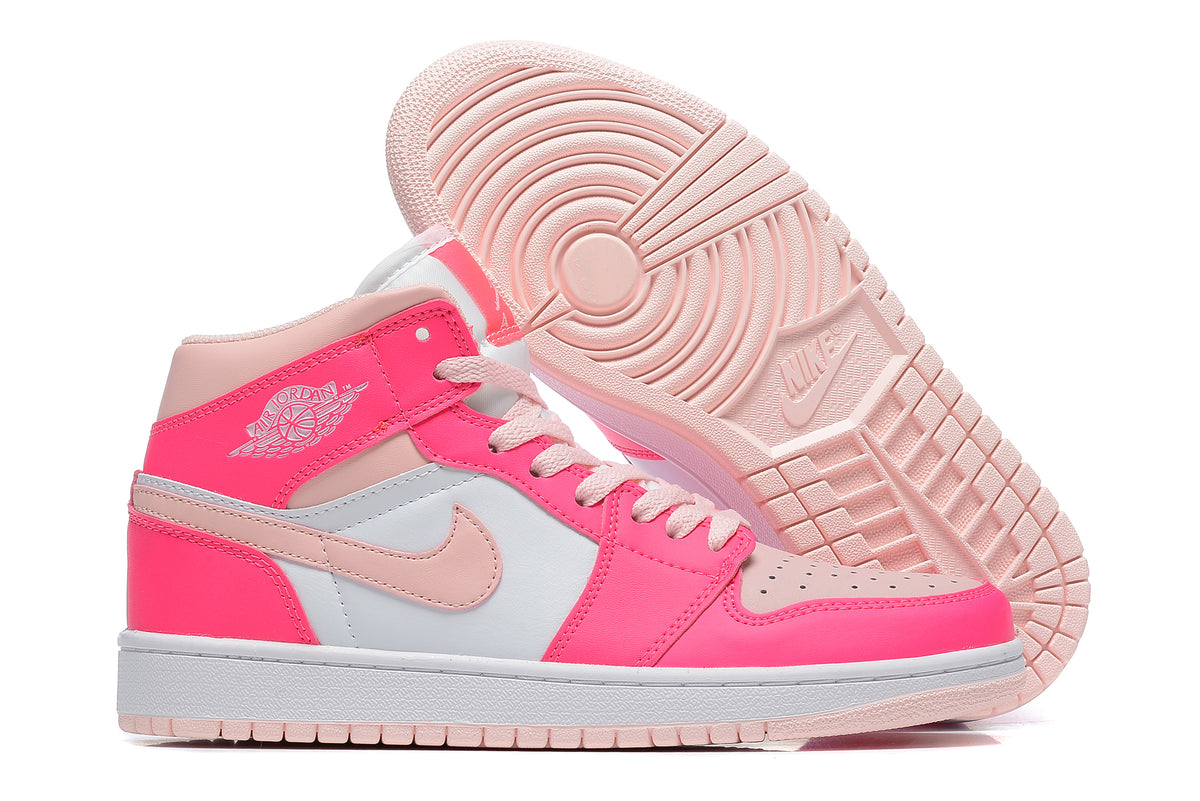 Sneakers, Pink Colorway, Lace Up Design, Casual Gift for Sneaker Fans