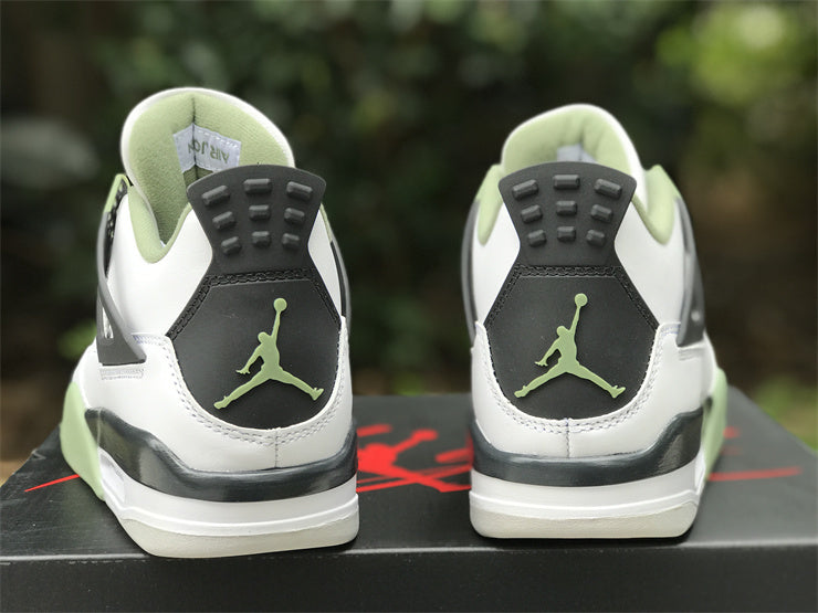 Sneakers, White Green Colorway, Lace Up Design, Casual Gift for Sneaker Fans