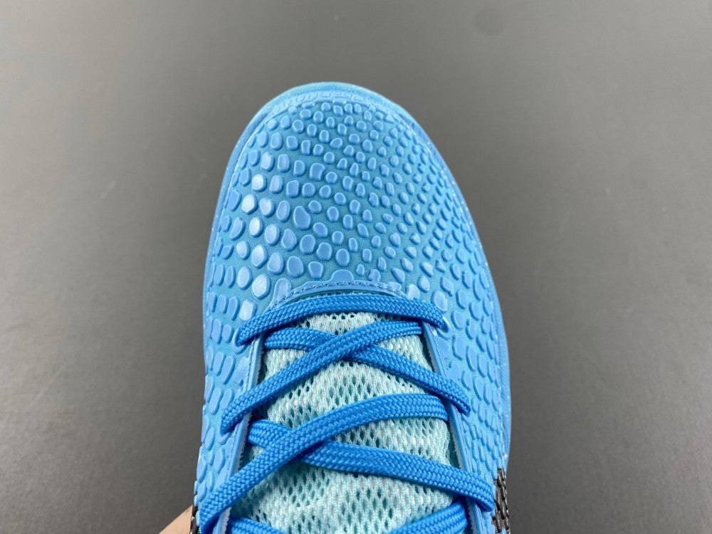Low Top Sneakers, Blue Colorway, Glow in the Dark Detail, Lace Up Design, Casual Gift for Sneaker Fans