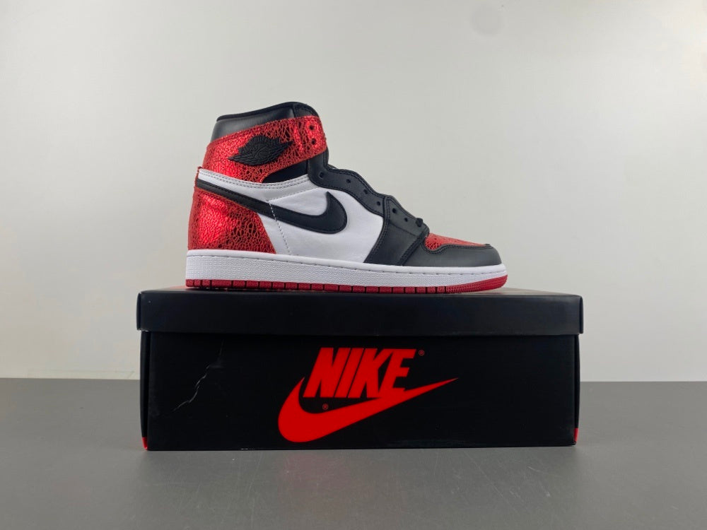 High Top Sneakers, Red Colorway, Lace Up Design, Casual Gift for Sneaker Fans