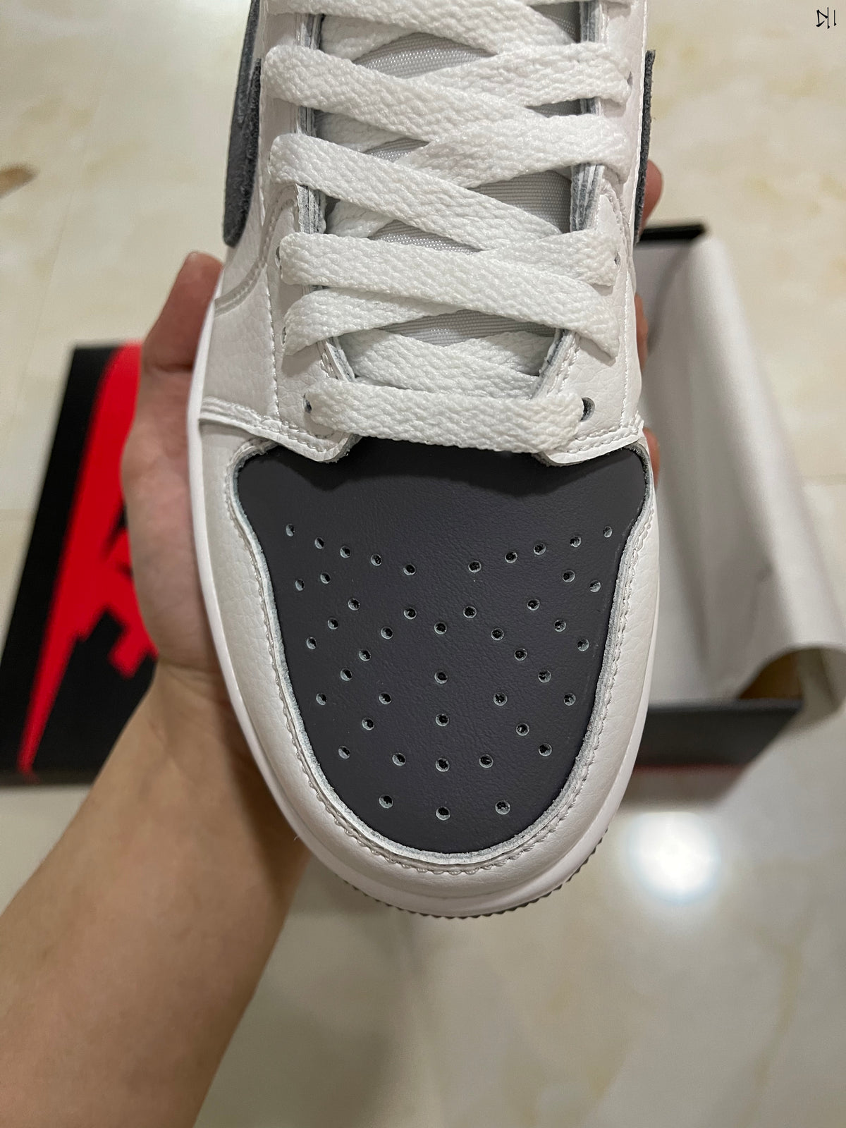 Low Top Sneakers, Gray Colorway, Lace Up Design, Casual Gift for Sneaker Fans