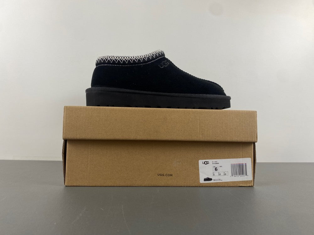 Boots, Black Colorway, Slip On Design, Wool Detail, Casual Gift for Shoe Lovers