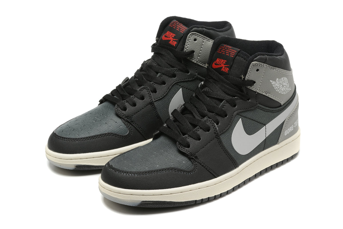 Sneakers, Black Gray Colorway, Lace Up Design, Casual Gift for Sneaker Fans