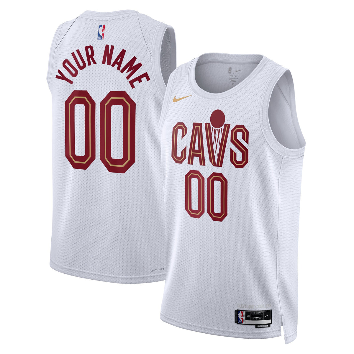 Cleveland Cavaliers Association Swingman Jersey - Custom