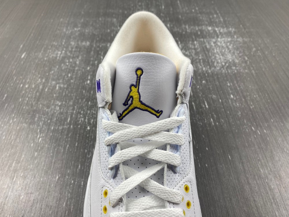 Retro Low Top Sneakers, White Yellow Purple Colorway, Lace Up Design, Casual Gift for Sneaker Fans