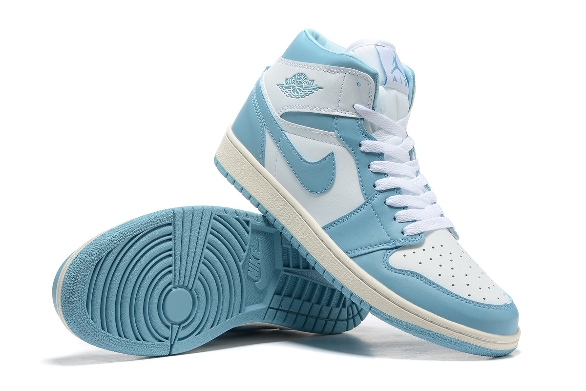 Sneakers, Blue White Colorway, Lace Up Design, Casual Gift for Sneaker Fans