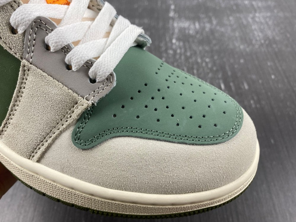 Low Top Sneakers, Black Green Gray Colorway, Lace Up Design, Casual Gift for Sneaker Fans