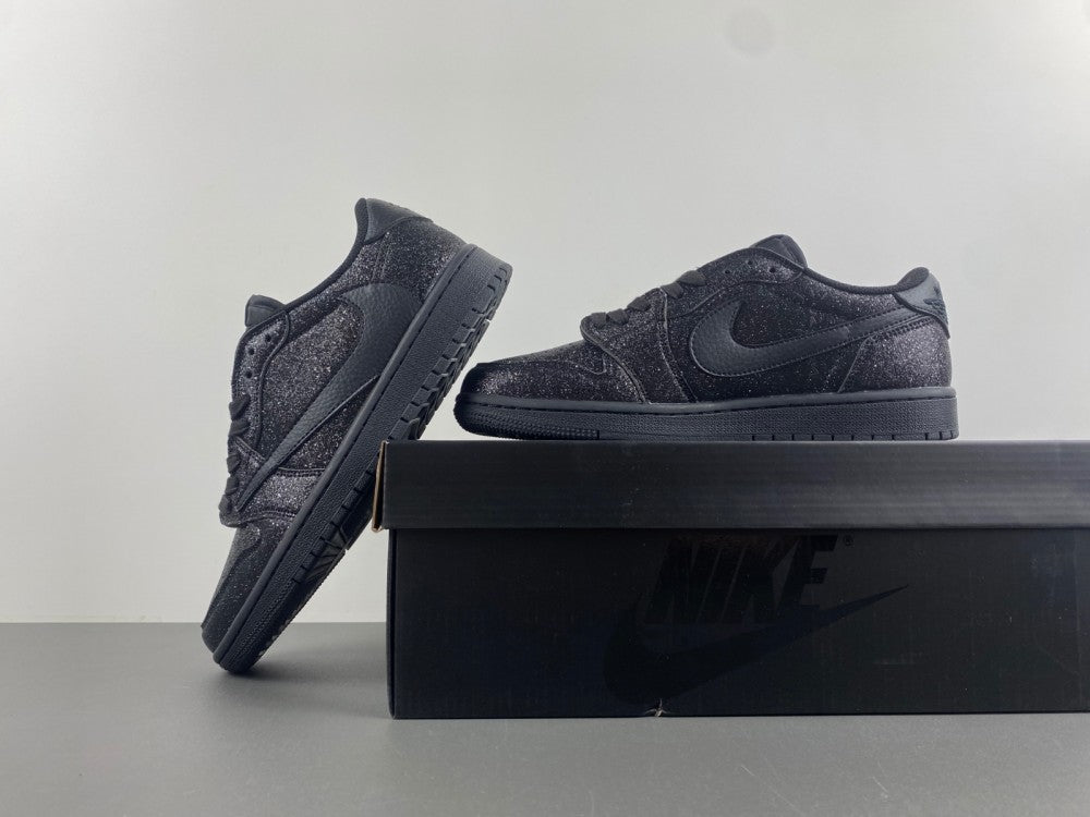 Low Top Sneakers, Black Colorway, Reverse Hook Design, Lace Up Design, Casual Gift for Sneaker Fans
