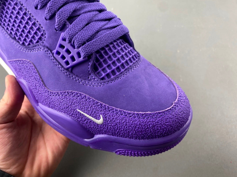 Retro Low Top Sneakers, Purple Colorway, Lace Up Design, Casual Gift for Sneaker Fans