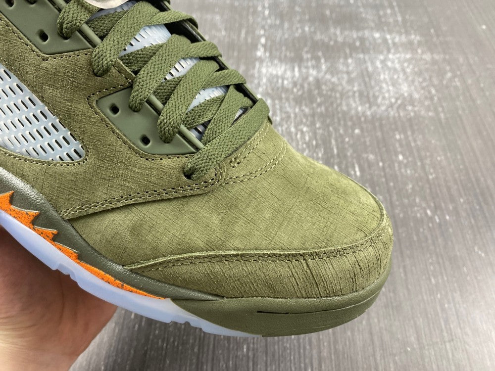 Sneakers, Army Green Colorway, Lace Up Design, Casual Gift for Sneaker Fans